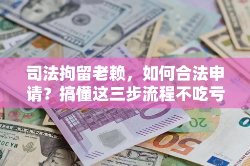 武汉司法拘留老赖，如何合法申请？搞懂这三步流程不吃亏！