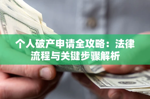 武汉个人破产申请全攻略：法律流程与关键步骤解析